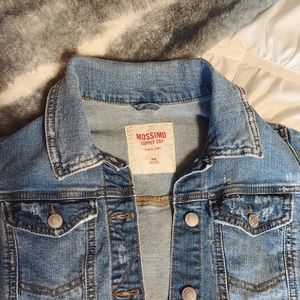 Distressed Denim Jacket